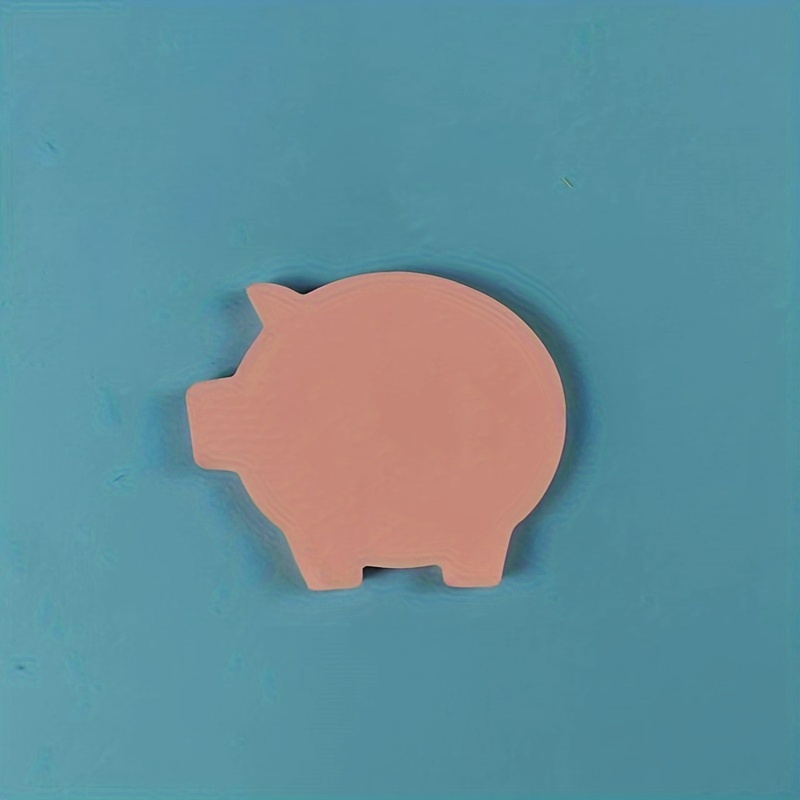 Animal-Shaped Fluorescent Sticky Notes for Creative Messaging