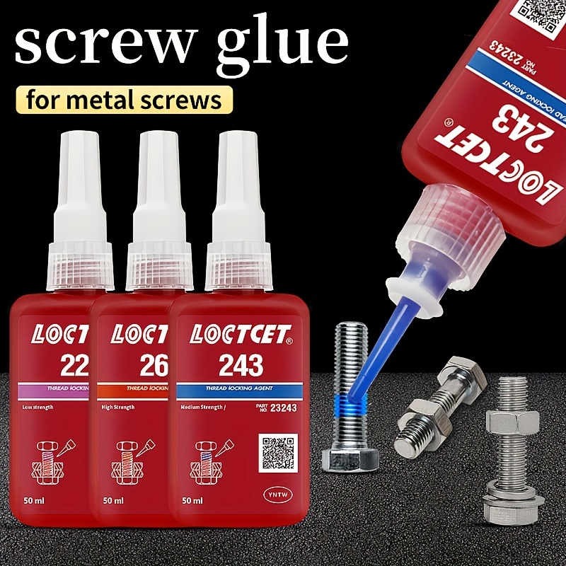 Screw Glue 243/222/263 Thread Locking Agent Anti slip Glue - Temu