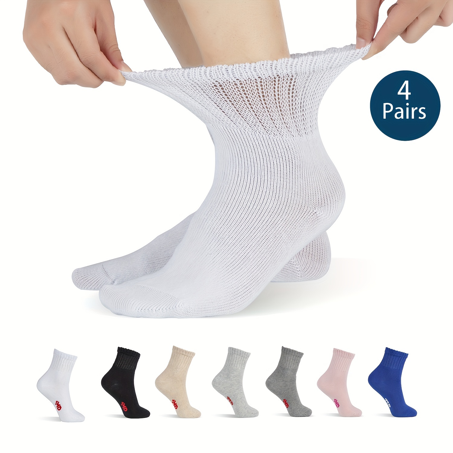 Diabetic Socks For Women - Temu