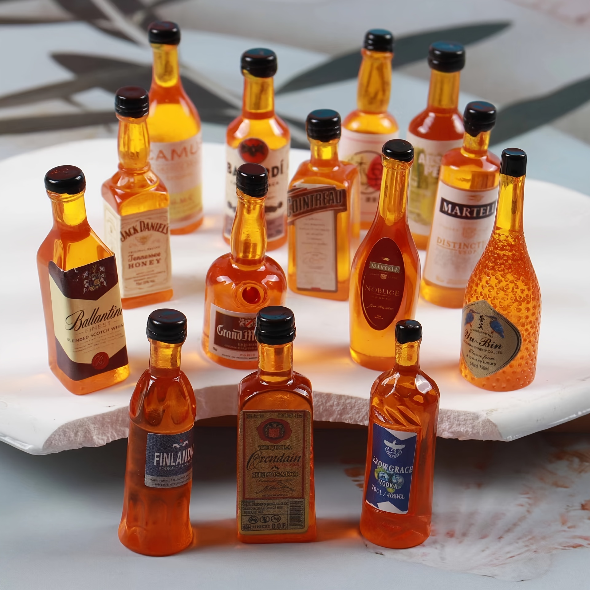 10 Piezas Botellas Licor En Decoraciones Tipos Mini Botellas - Temu Chile