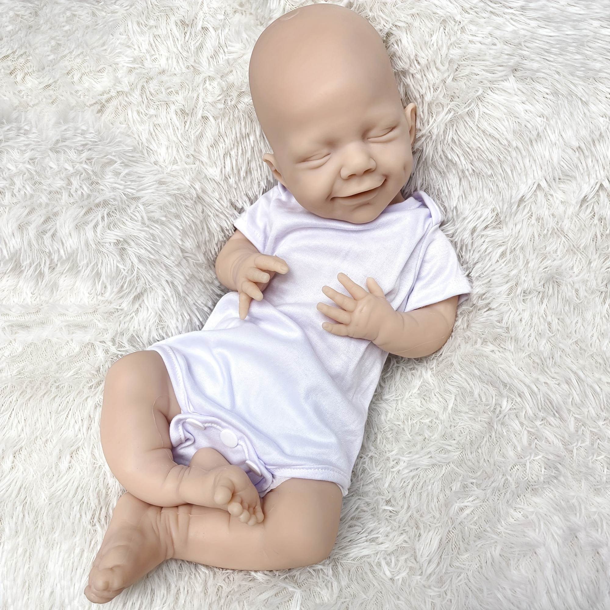 Baby Reborn Full Silicone Unpainted