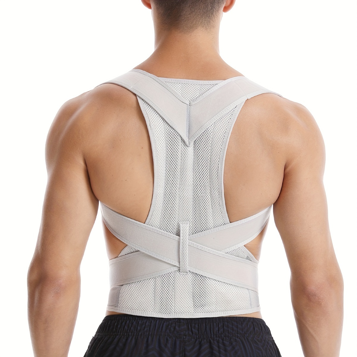 Adjustable Back Posture Belt Office Home Gym Unisex, Back Straightener  Posture Corrector, Back Brace for Posture, Back Posture Brace for Women and