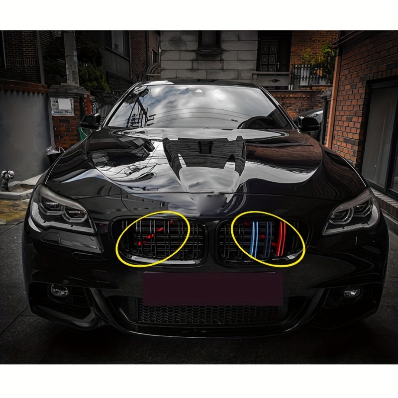 Car Front Grille Frame Bright Bar Protect Cover For 1 - Temu