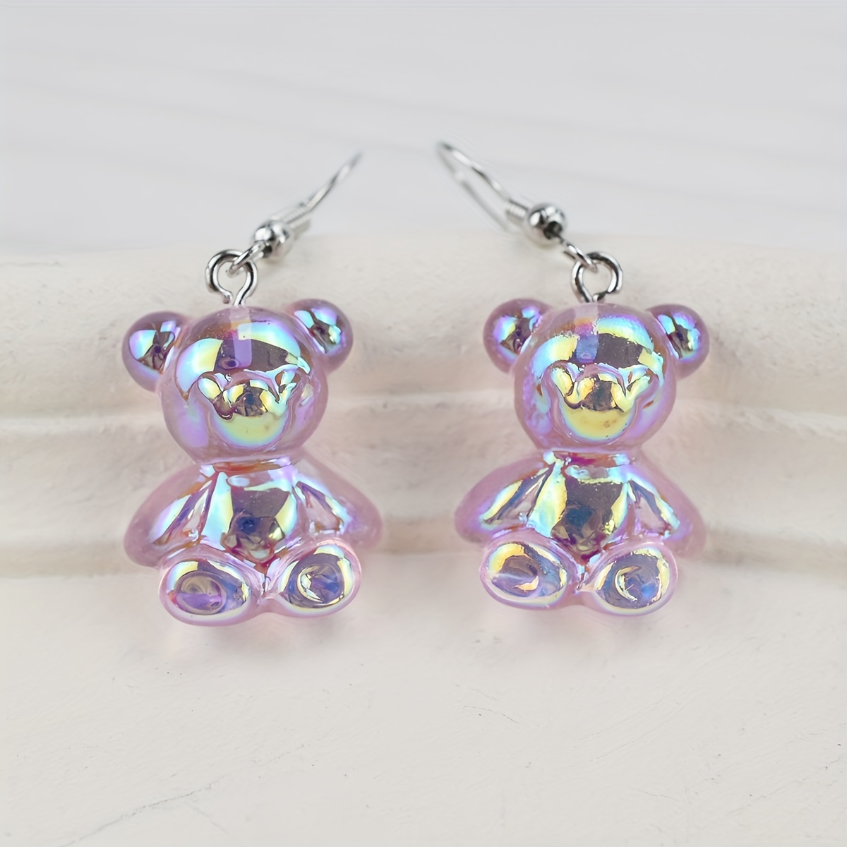 Cheap 3D Bear Earrings For Women
