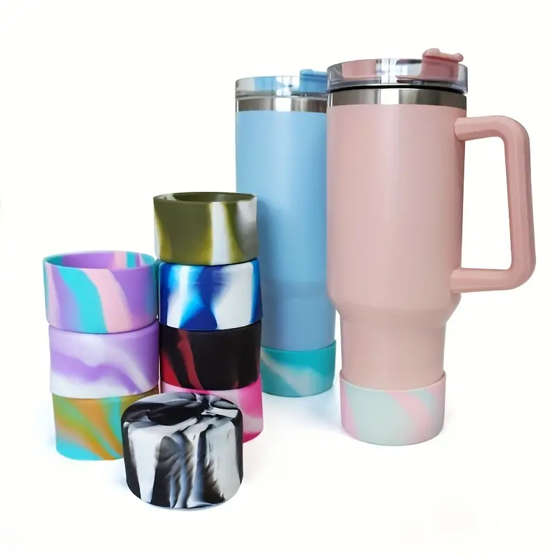 Silicone Cup Bottom Sleeve, Non-slip Twinkle Cup Boot Cover, Cup  Accessories For Tumbler & Hydro Flask - Temu