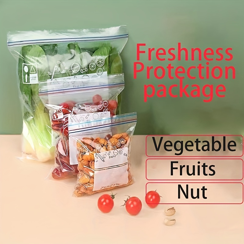 large, Medium, Small ) Reusable Food Storage Bags, Extra Thick Reusable Freezer  Bags, Bpa Free, Easy Seal & Leakproof Food Storage Bags For Marinate Food,  Fruits, Sandwich, Snack, Meal Prep, Home Kitchen
