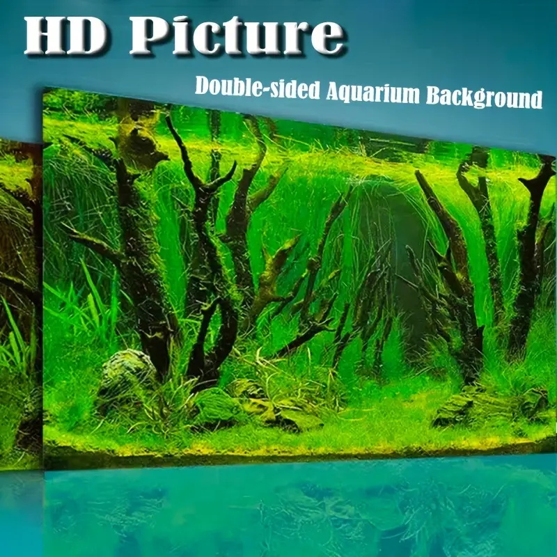 Aquarium Plant Background Poster For Fish Tank Underwater