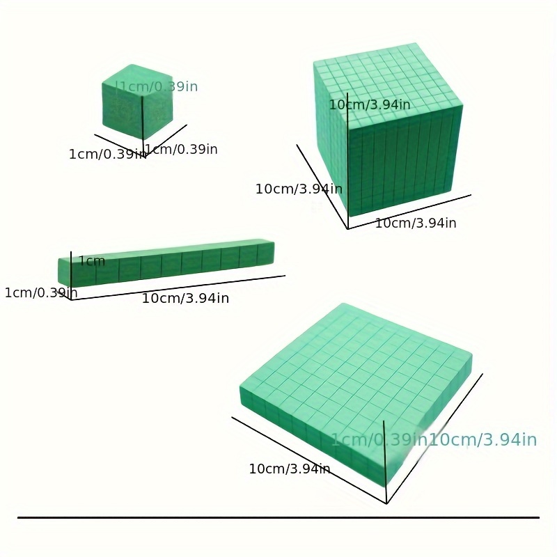 Base Ten Soft Foam Blocks:Education Supplies:Physics and Engineering  Classroom