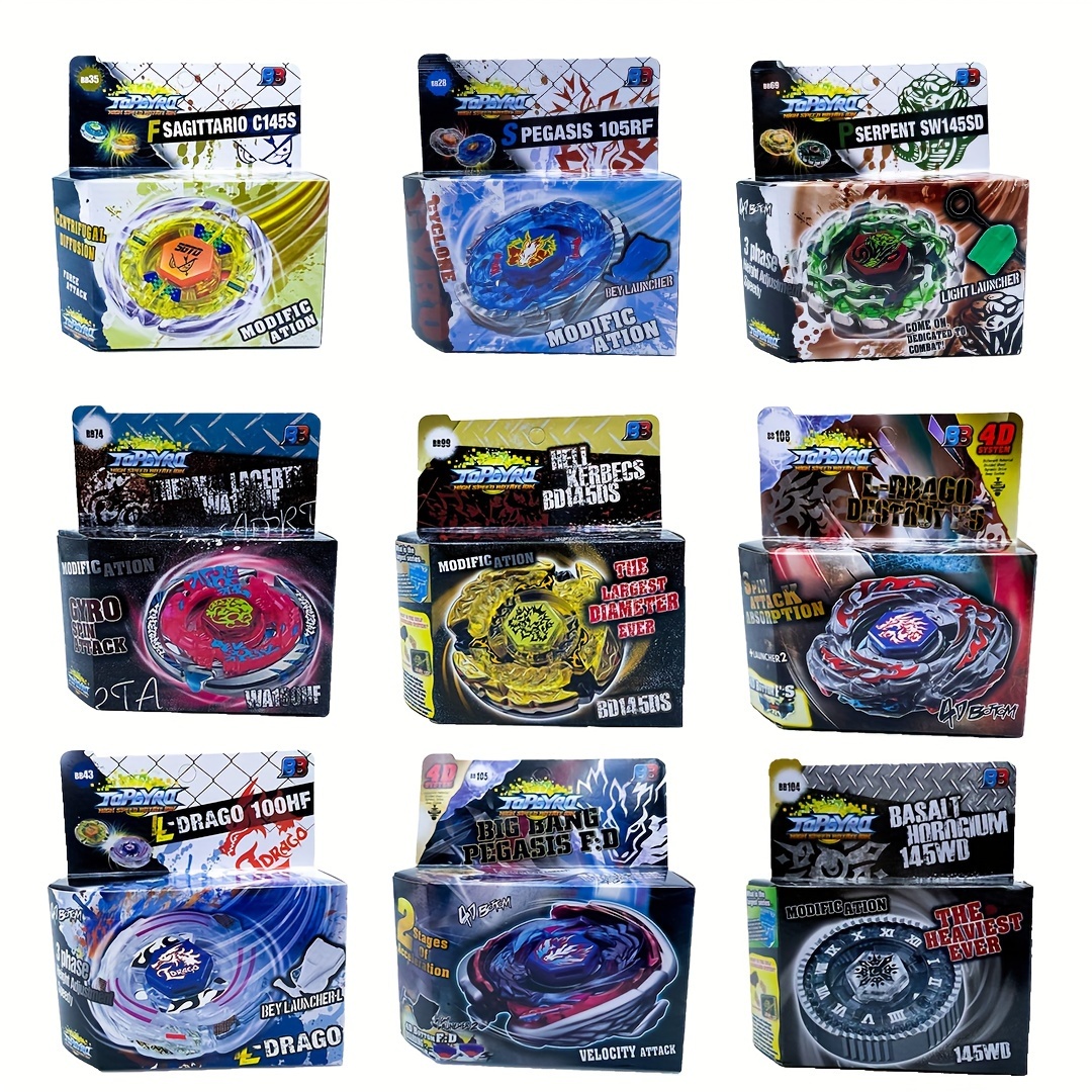 TOUPIE BEYBLADE THERMAL LACERTA METAL MASTERS BB-74 - 4D