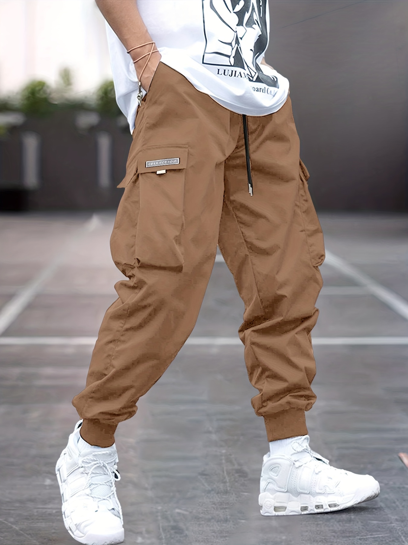 Hunpta Cargo Pants For Men Loose Add Wool Plus Size Sports Harlem Pants  Nine Pants Casual Cargo Pants Trousers - Walmart.com