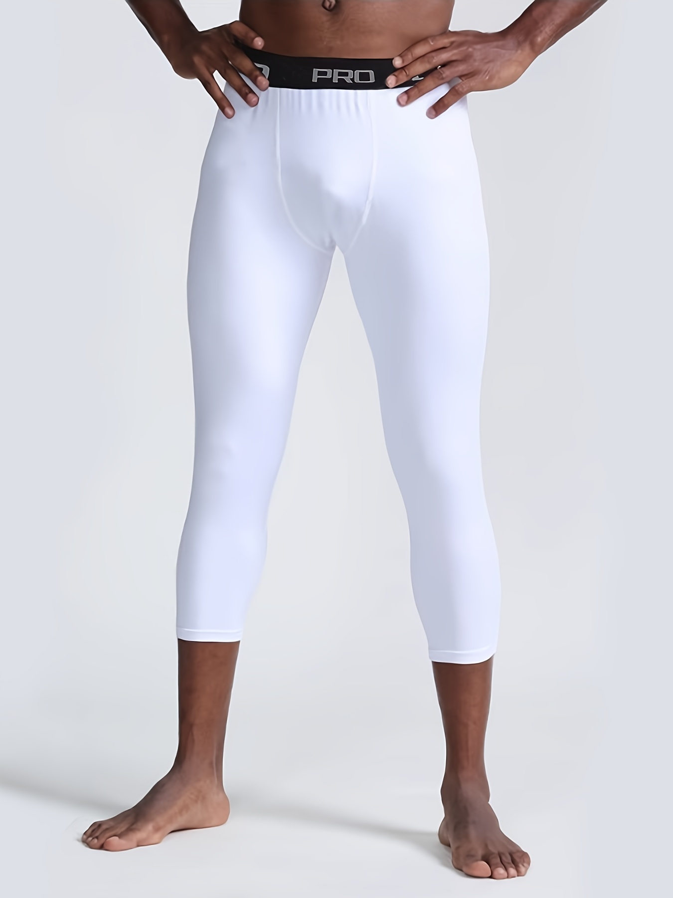 Shop Basketball Leggings White For Men with great discounts and prices  online - Feb 2024