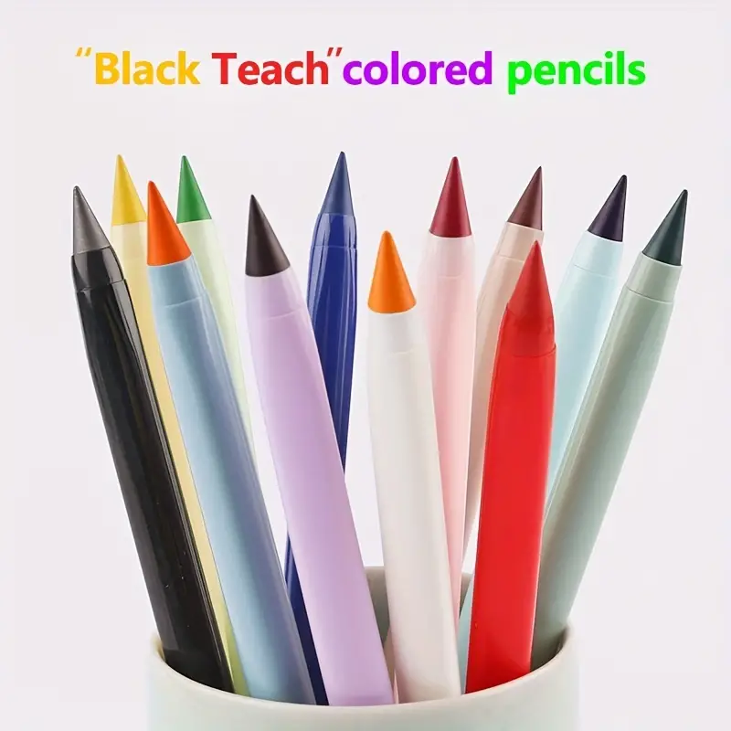Colored Pencils Pencils Colored Permanent Pencils Erasable - Temu