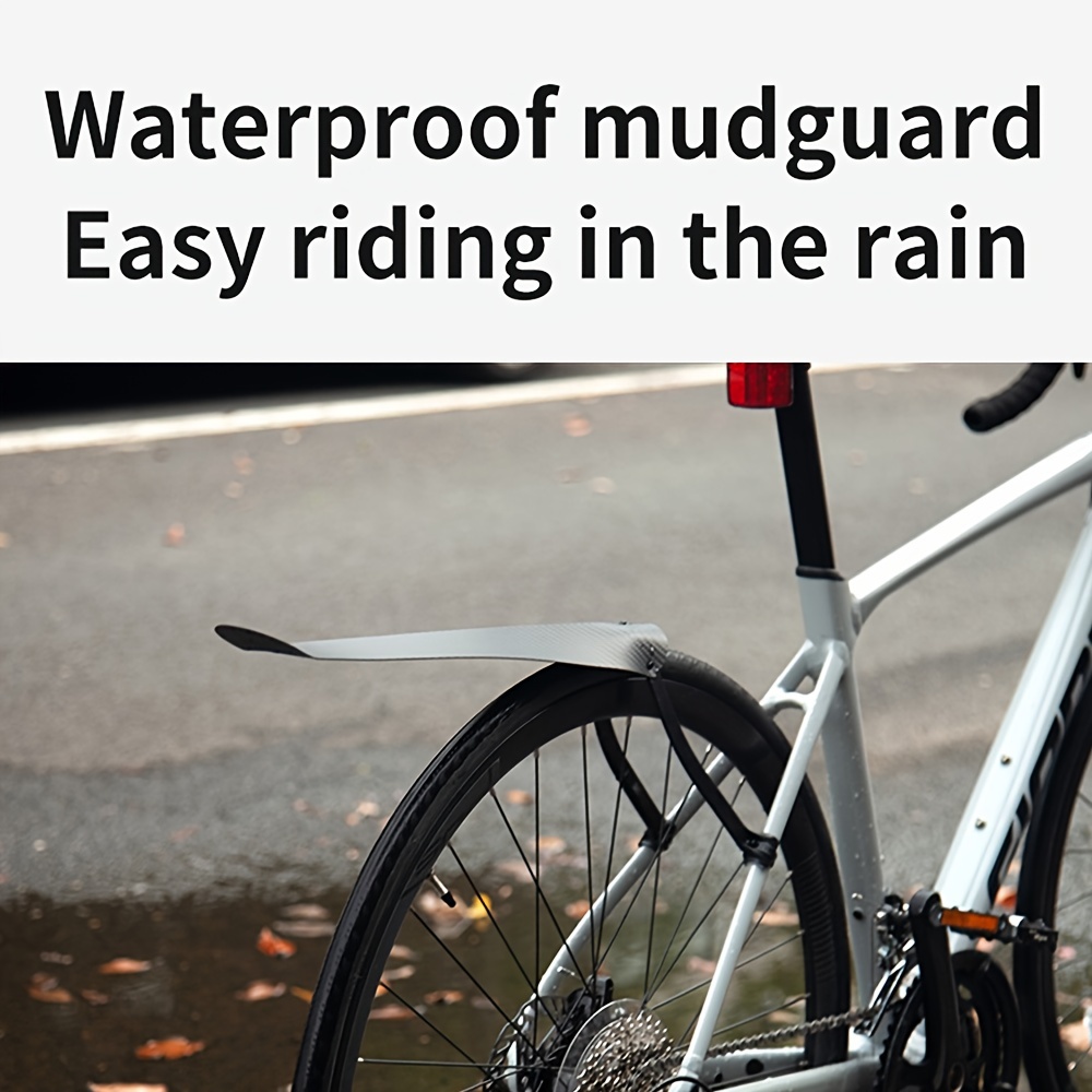 Plastic mudguard for online bicycle