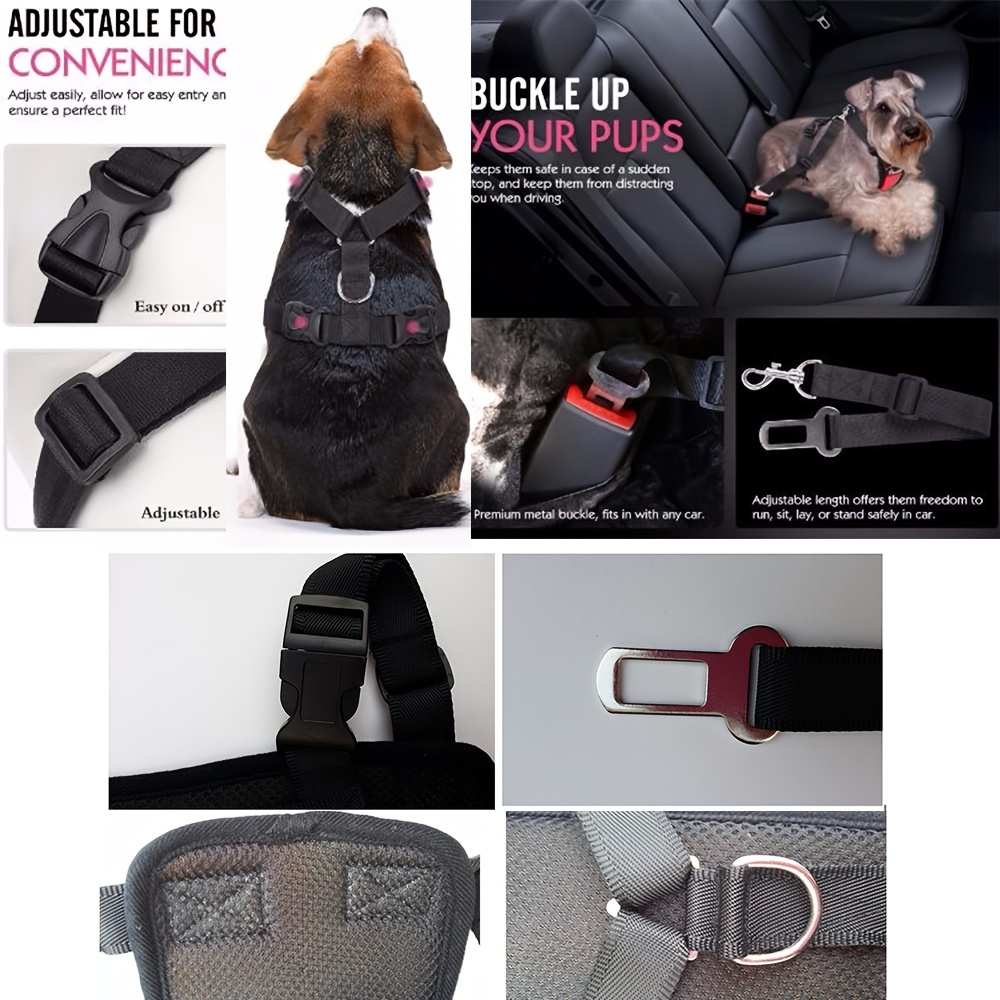 Harnais de ceinture de sécurité confortable pour chien pour - Temu Canada