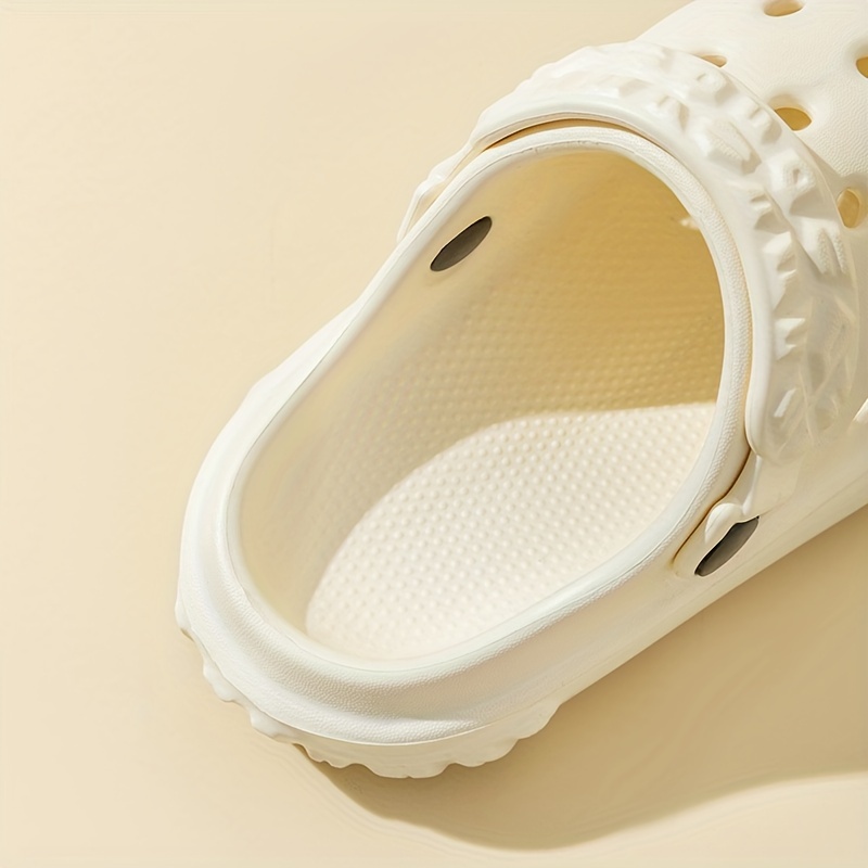 Girls Solid Breathable Clogs Lightweight Anti Slip Indoor Outdoor Shoes