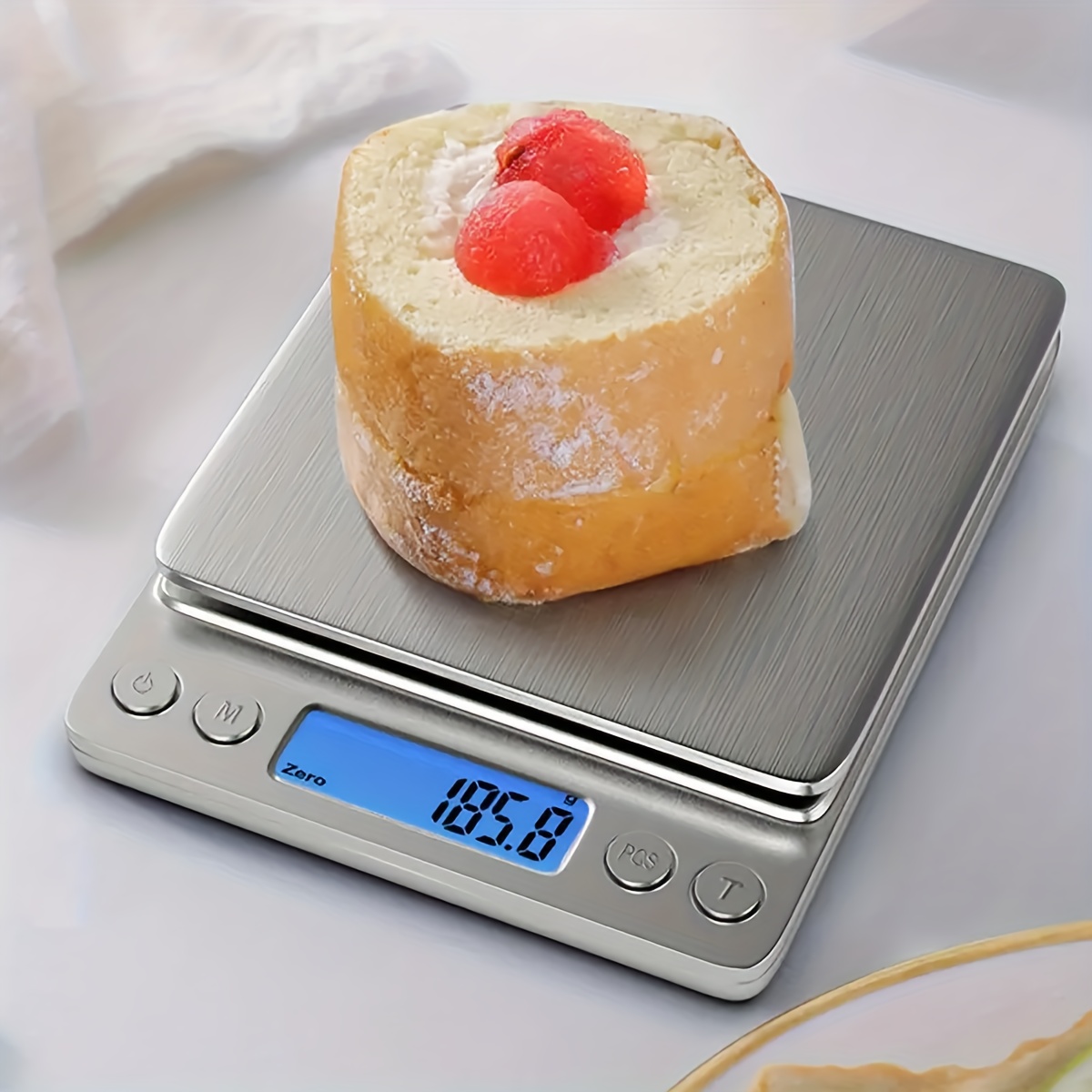 Kitchen Scale, Food Scale, Kitchen Weighing Scale, Accurate Kitchen Scale, Rechargeable  Digital Kitchen Scale, Stainless Steel Weighing Electronic Scales, Cooking  Baking Food Scales, Baking Supplies - Temu