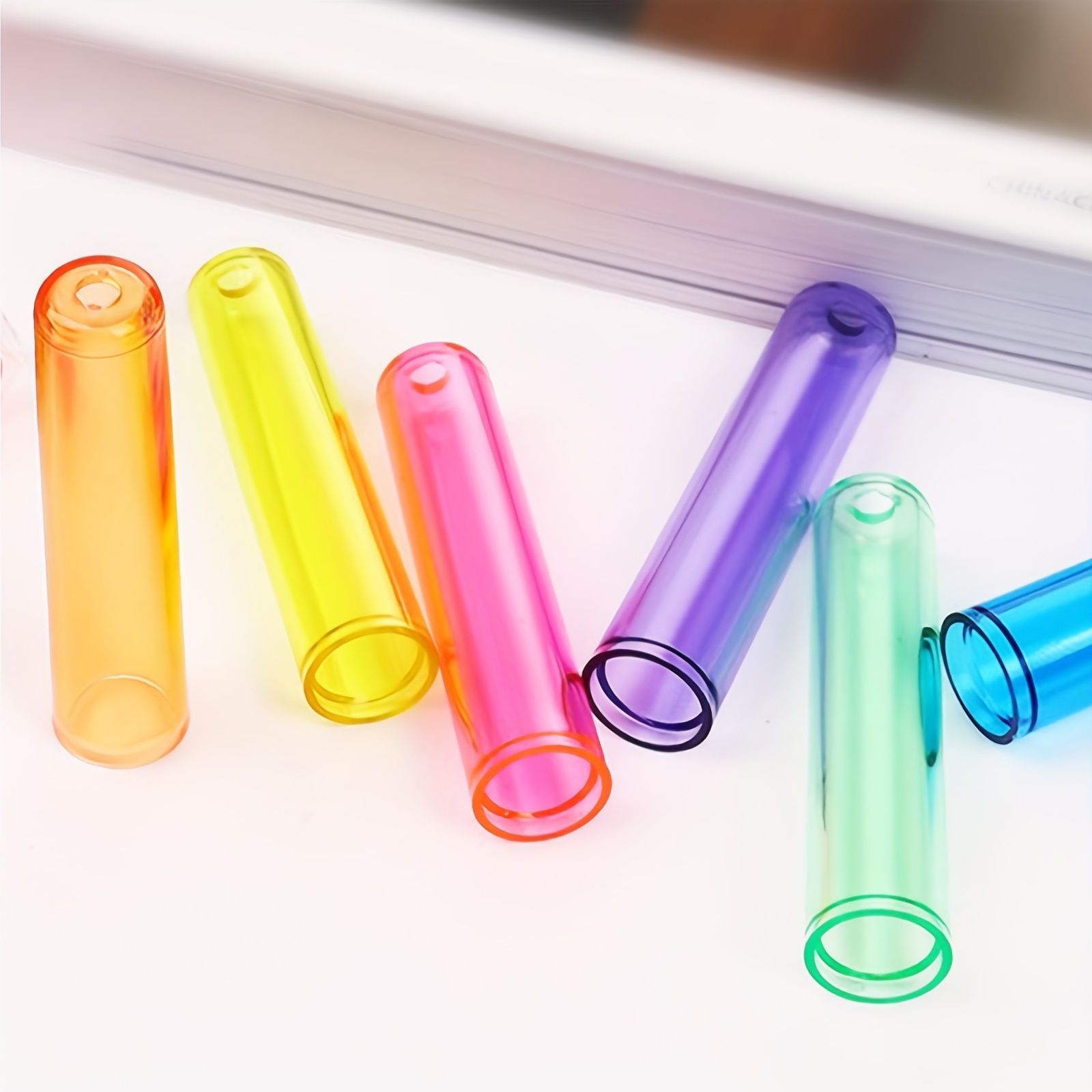 20/60pcs Colorful Pencil Cap Eraser, Pencil Top Eraser, Eraser Cap For  School, Office Classroom, students, Adults