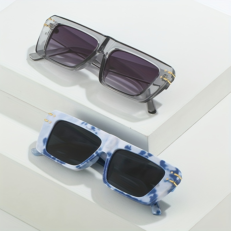 Cool Small Frame Sunshade Glasses Trendy Sports Shades - Temu