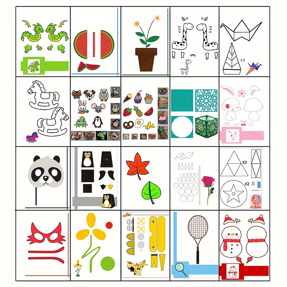40 kinds of patterns 3d pen