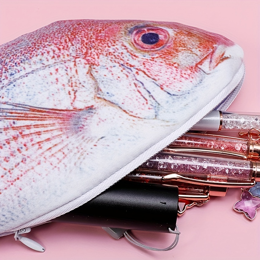 Fish Shaped Pencil Bag
