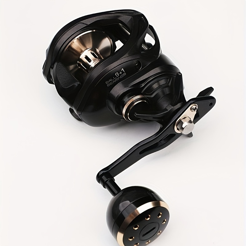 1pc 6.3:1 Gear Ratio Carbon Fiber Baitcasting Reel, Long-casting 9+1 BB  Fishing Reel 16kg/35.27lb Max Drag, Fihsing Tackle