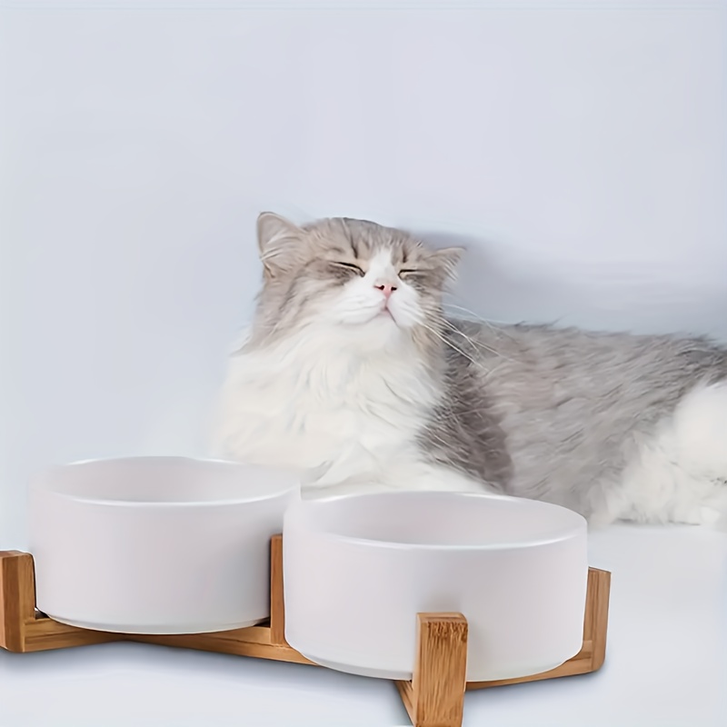 Non slip Raised Pet Food Bowls With Stand For Dogs And Cats - Temu