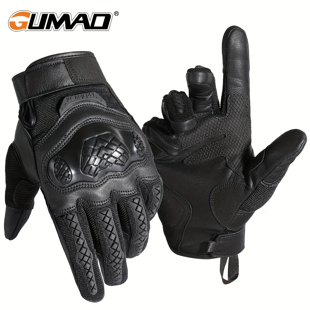 WTACTFUL Rubber Guard Tactical Gloves for Men Touchscreen Airsoft  Motorcycle Hunting Outdoor