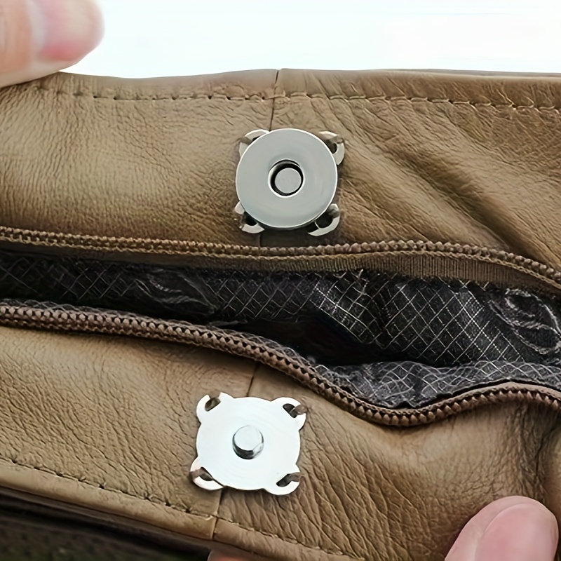 Bag Magnetic Snap Button Clothes Purse Handbag Magnetic - Temu