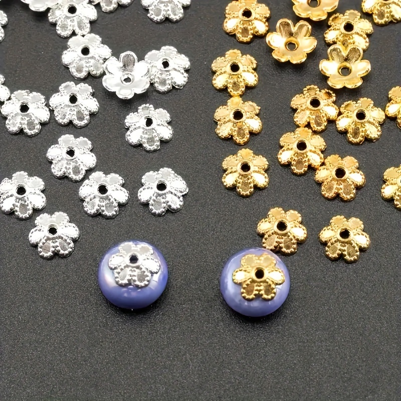 Alloy Bead Spacer Loose Cone End Bead Jewelry - Temu