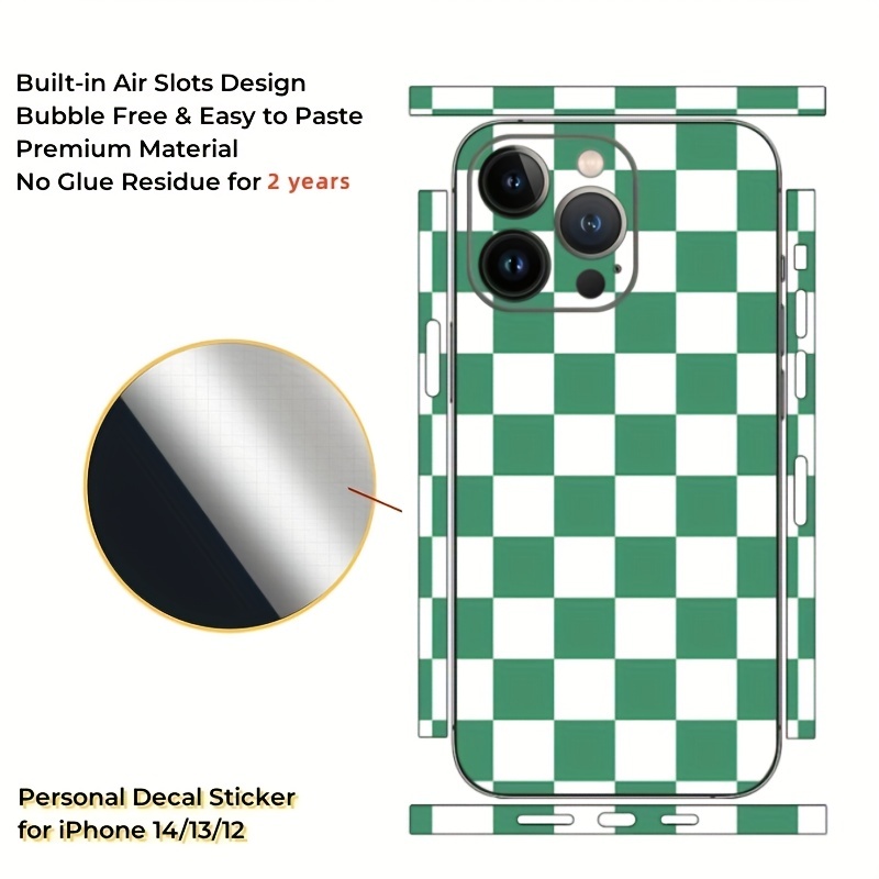Buy iPhone 12 Series Flawless Checkered Back Cover & Case