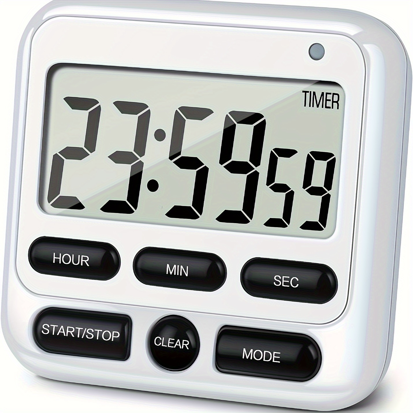 LCD Digital Large Kitchen Cooking Timer Count-Down Up Clock Loud Alarm  Magnetic