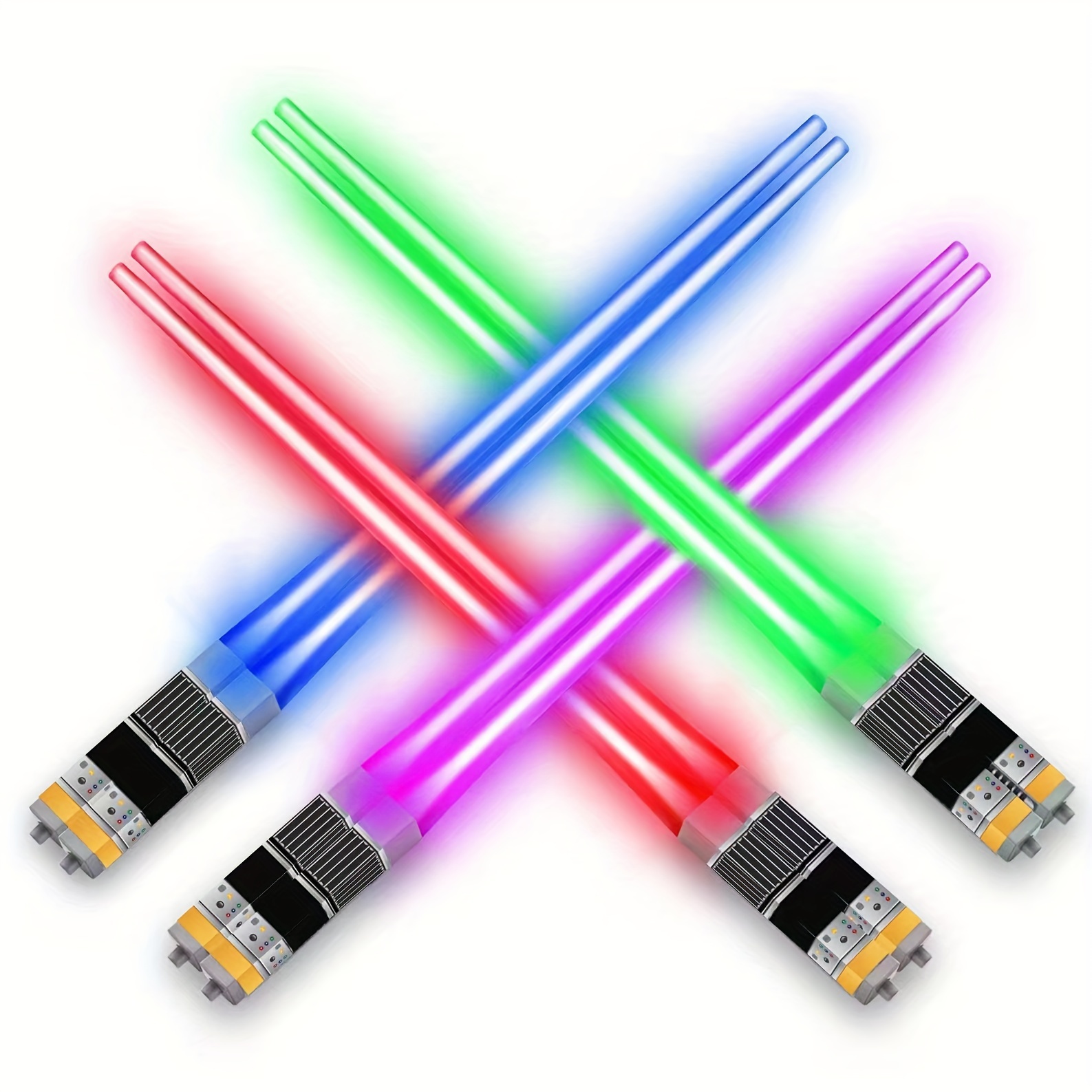 Lightsaber Baguettes lumineuses Star Wars LED Sushi réutilisables