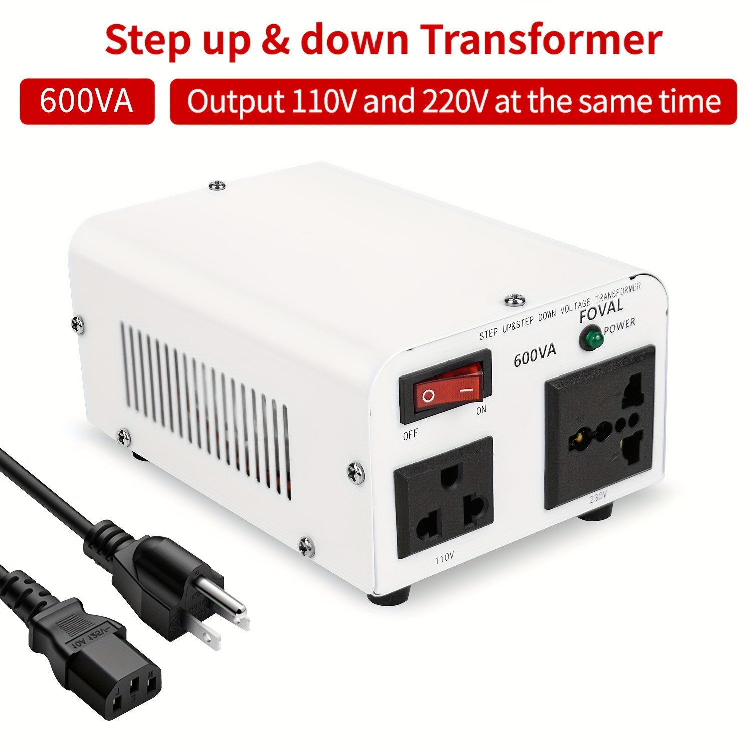 Transformador de voltaje de 3000 W paso arriba y abajo transformador 110  V/220 V/AC herramienta convertidor de corriente USB 5 V/DC Convertidor de