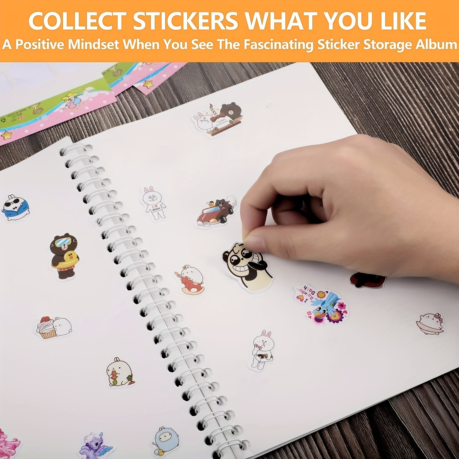 Organize Your Sticker Collection With This Reusable Sticker - Temu