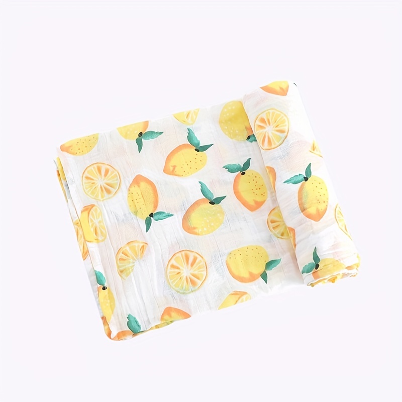 Newborn Cotton Cartoon Print Blanket, Soft & Skin-Friendly