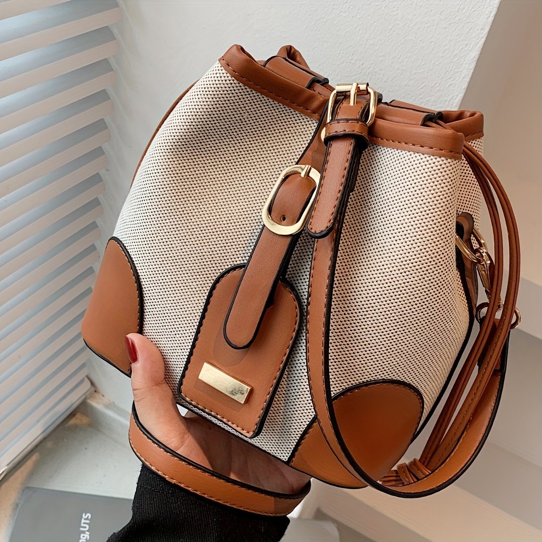 2023 Fashion Shoulder Tote Bag Bucket Graffiti Bag Bear Pattern Luxury  Designer Handbag Large Capacity Shopping Women's Bags