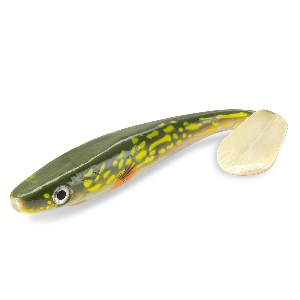 Hunthouse /lot Pro Shad Pike Lure Paint Printing Soft Bait - Temu Mexico
