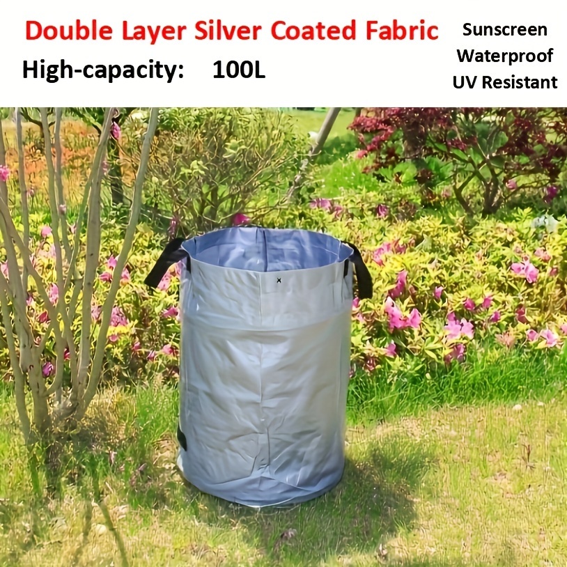 Large Capacity Square Garden Leaf Drop Leaf Collection Bags, Dead Leaf Bags,  Waterproof Yard Sundries Bags (72 Gallons) - Temu