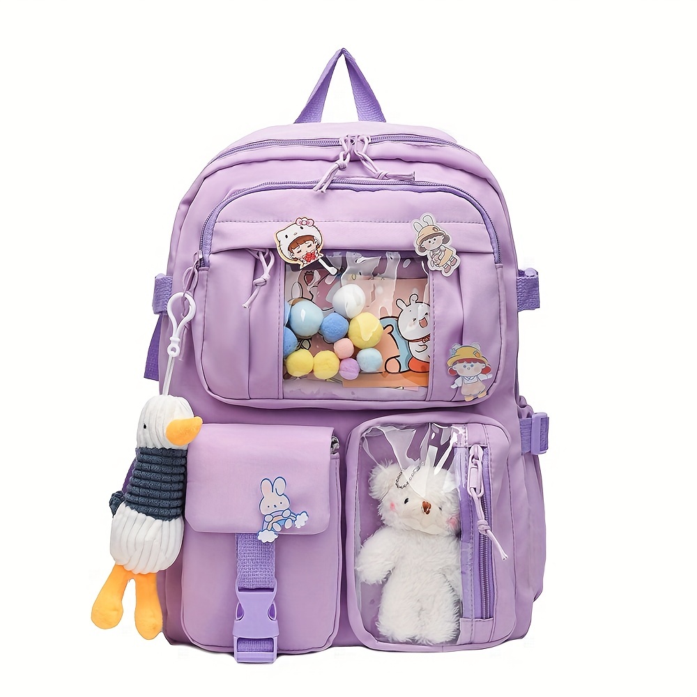 Laptop Backpack, School Bags With Multi Pockets For Teenage Girls