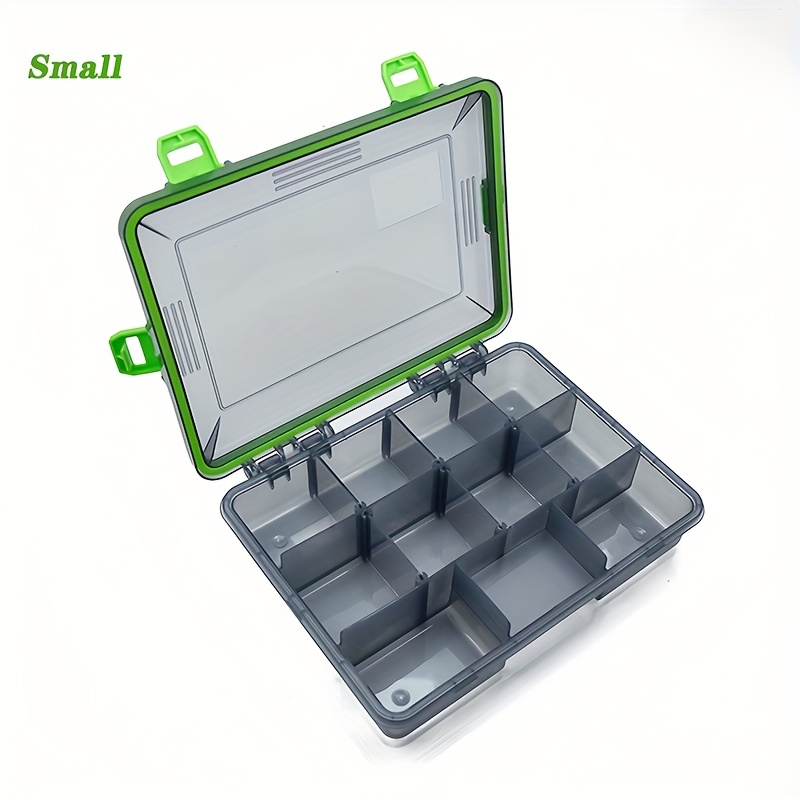  Yosoo Portable Fishing Tool Fishing Tacke Fish Lure Spoon Hook  Bait Tackle Waterproof Storage Box Case Holder Container With 9  Compartments For Fishing Accessories Tool Black : Sports & Outdoors