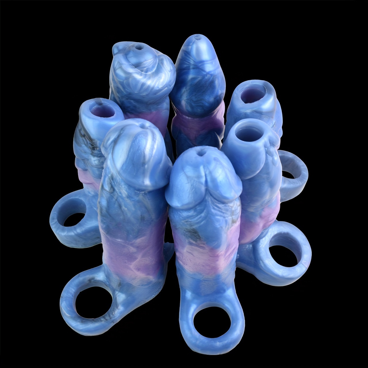 Fantasy Silicone Penis Sleeve Anti drop Ring Delay Temu Canada