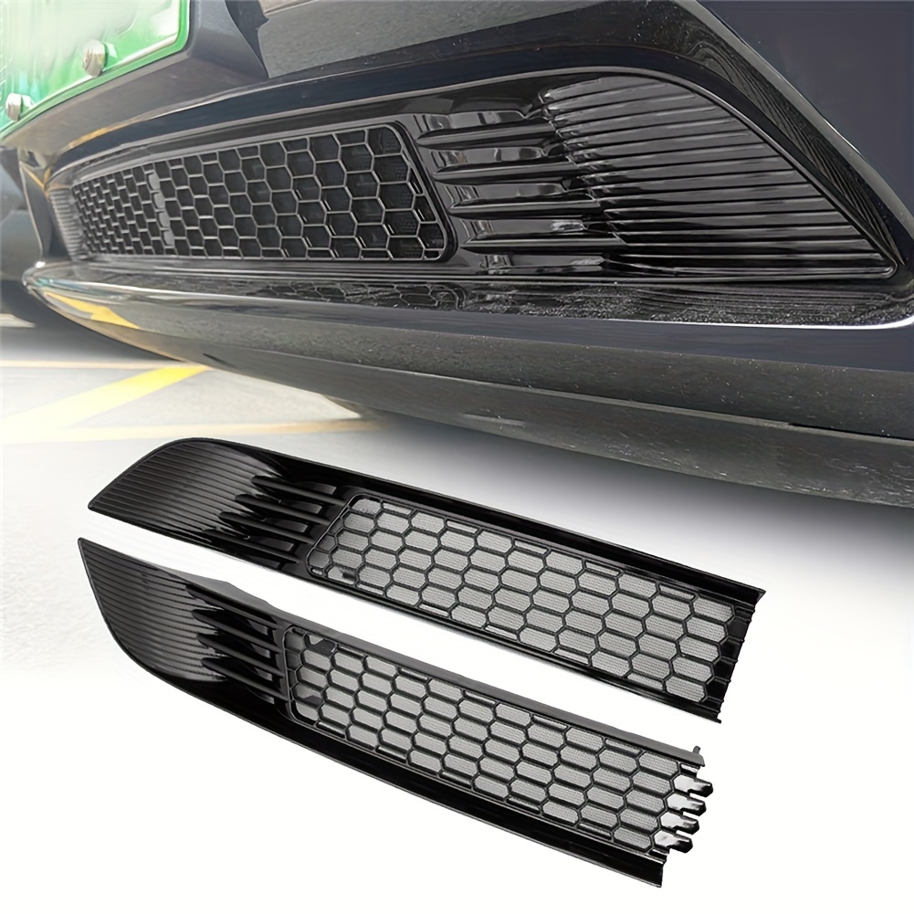 For Tesla Model Y 3 Front Grill Mesh White Anti-insect Grille Grid
