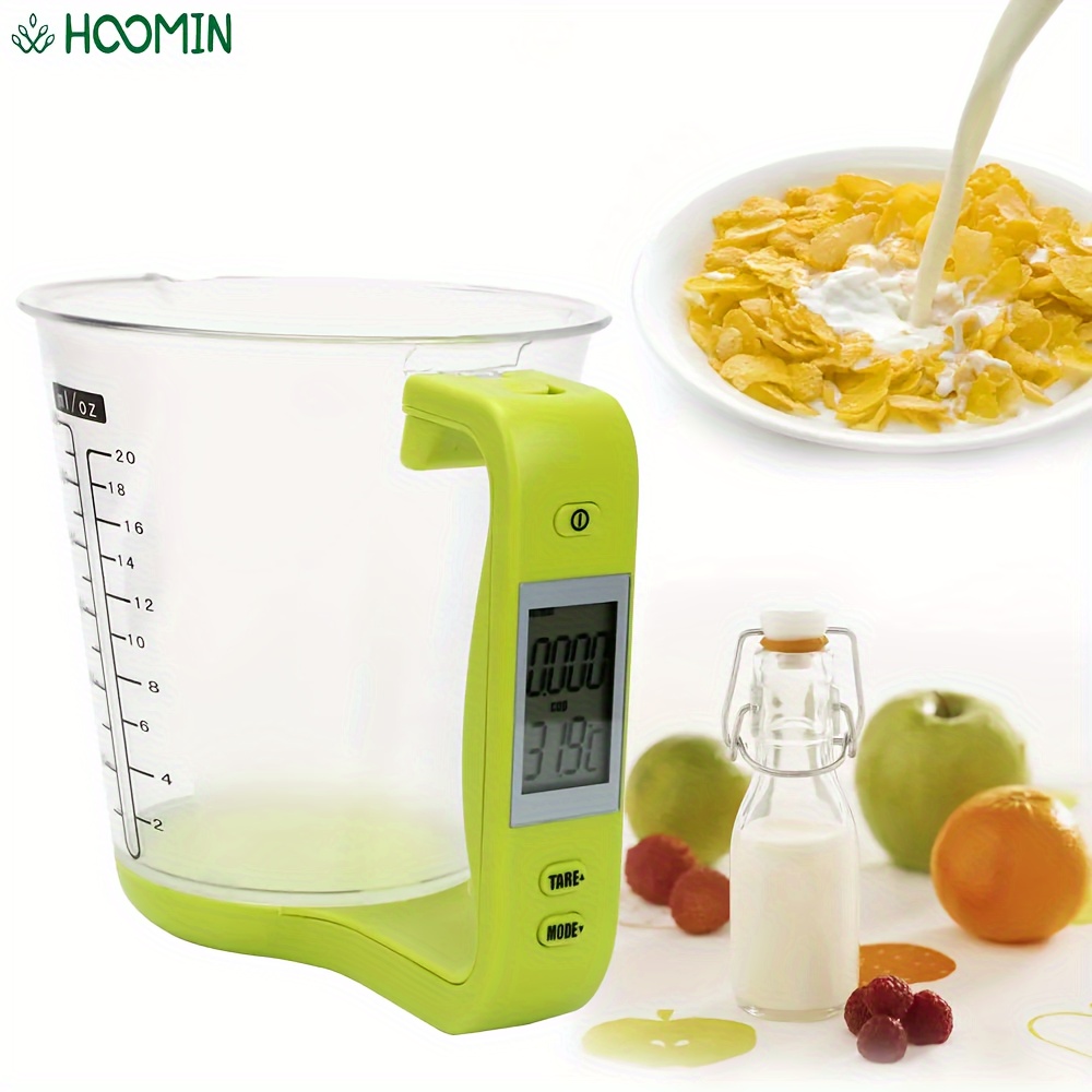 Digital Measuring Cups Scale Cups With Lcd Display Kitchen - Temu