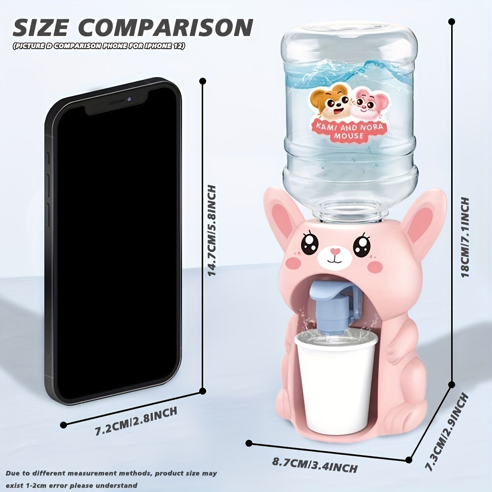 Cute Cartoon Pig Mini Water Dispenser Perfect Gift For Kids - Temu