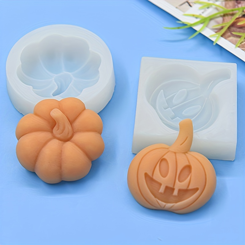 Halloween Pumpkin Shape Chocolate Candy Silicone Molds