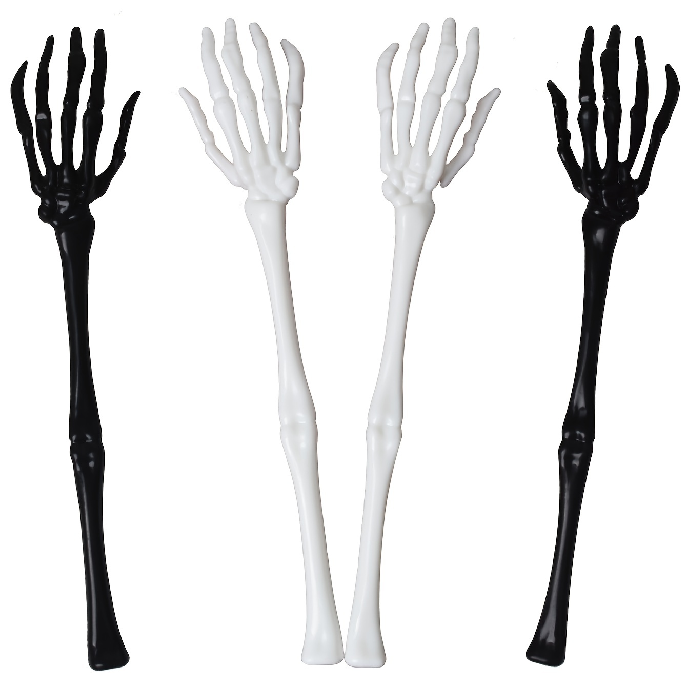 Halloween Skeleton Hands,halloween Witch Skeleton Hands, Realistic Plastic  Scary Skeleton Hand For Halloween Decoration,halloween Decoration Sup 