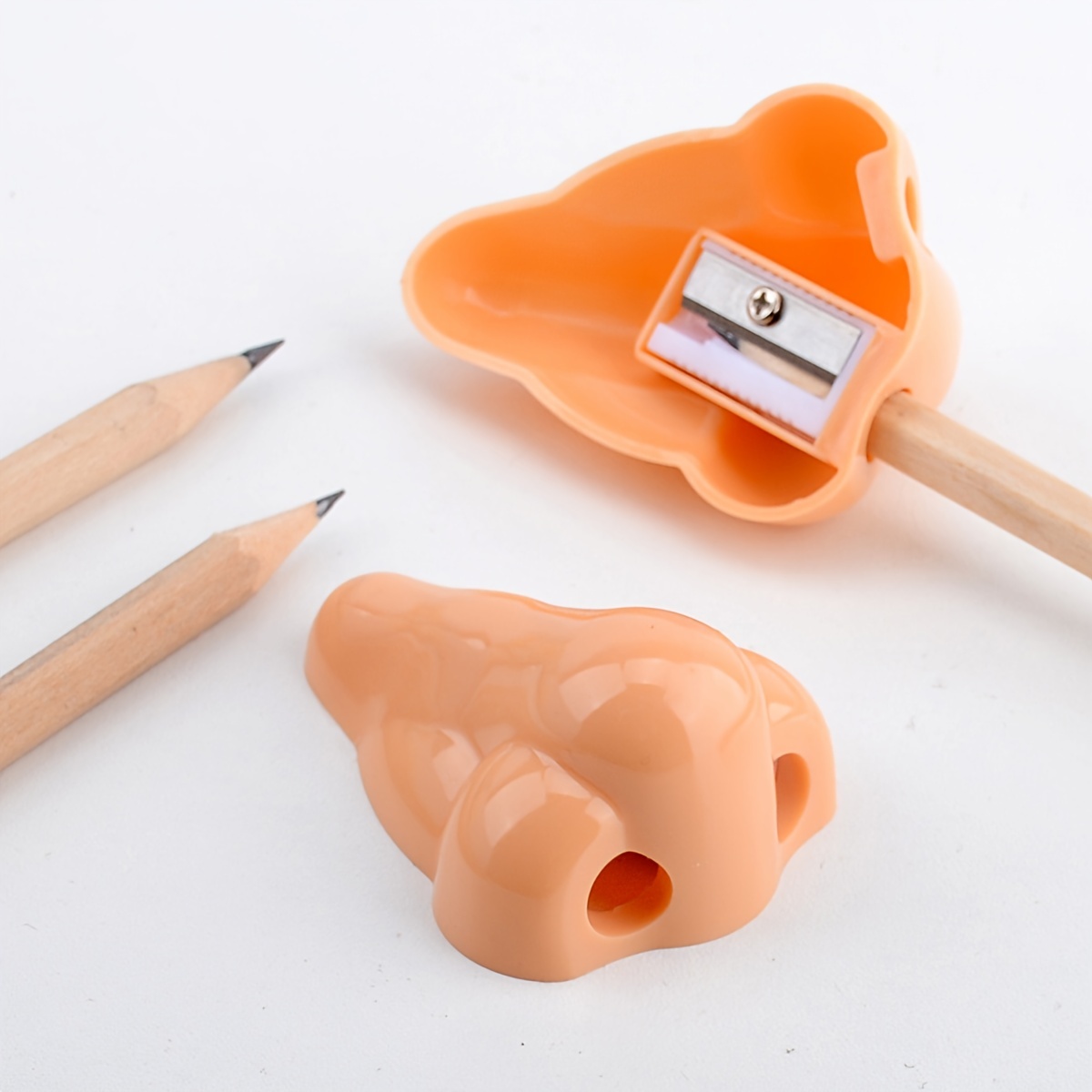 Nose Shape Pencil Sharpener School Supplies Manual Pencil - Temu