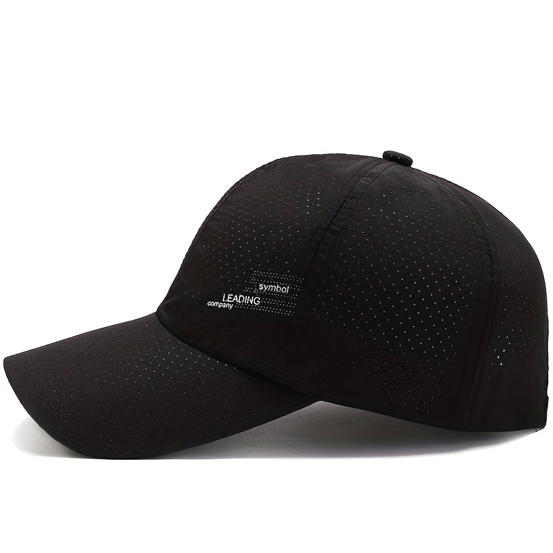 Breathable Baseball Cap Quick Drying Adjustable Sun Hat Lightweight Unisex
