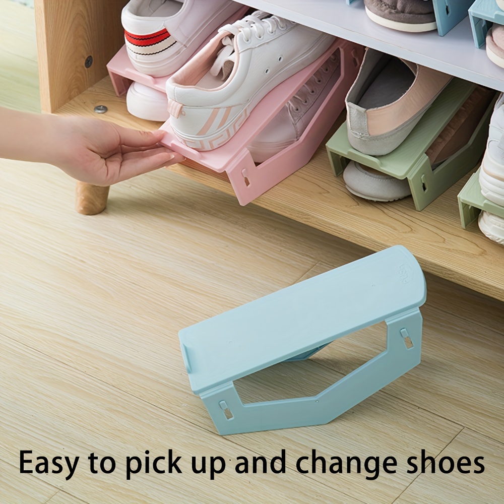 Adjustable Shoe Rack Household Organizer Storage Shoes Save Space