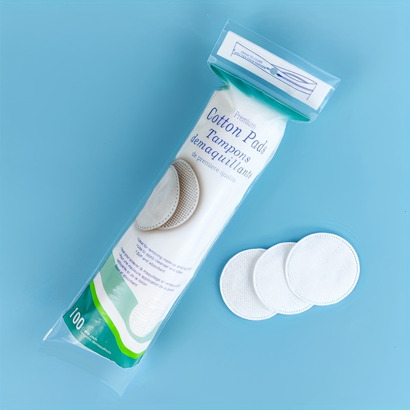 Facial Cotton Pads - Temu